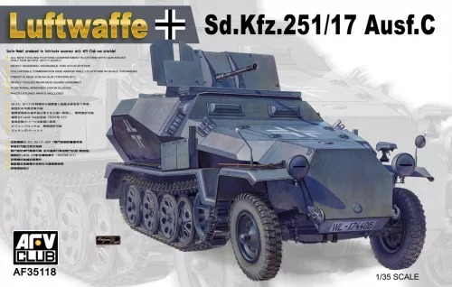 Afv-Club - SDKFZ 251/17 DIV. HERMAN GOERING