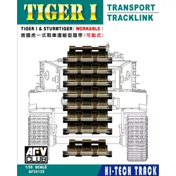 Afv-Club - Tiger I Transport Track Workable