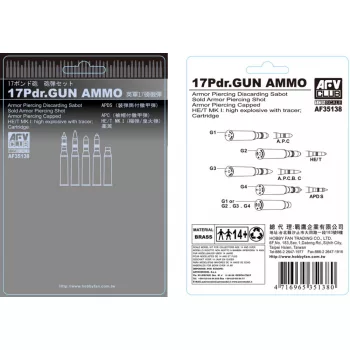 Afv-Club - 17Pdr. Gun Ammo