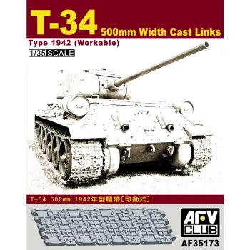 Afv-Club - T-34 50cm cast track (workable)