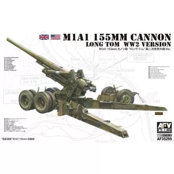 Afv-Club - M1A1 155mm Cannon Long Tom WW2 Version