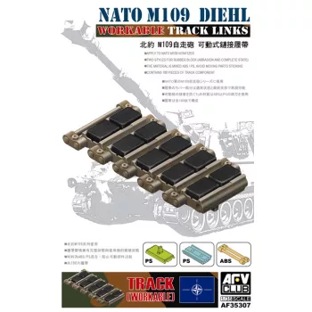 Afv-Club - NATO M109  Diehl Workable Track Links