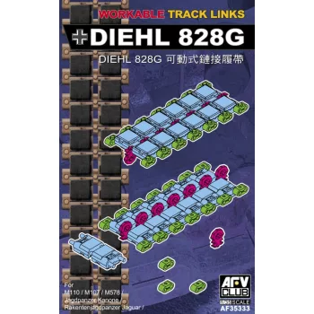 AFV-Club - Workable track links Diehl 828G