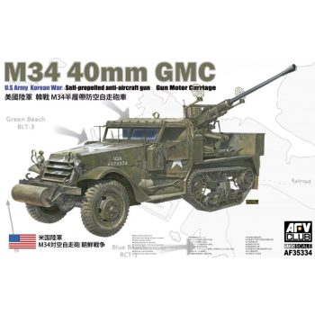   AFV-Club - M34 40mm Gun Motor Carriage "Korean War"