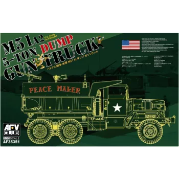 AFV-Club - M51A2 5-ton 6x6 Dump Gun Truck