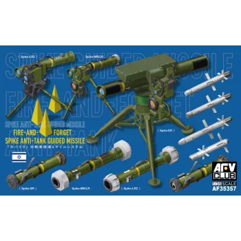 AFV-Club - SPIKE Fire-and-Forget Anti Tank Guided Missile