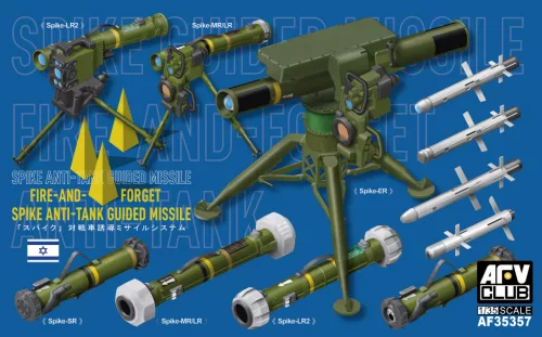 AFV-Club - SPIKE Fire-and-Forget Anti Tank Guided Missile