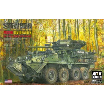   AFV-Club - M1296 Stryker ICV-D w/E.S.A. mod.work order M.W.O.