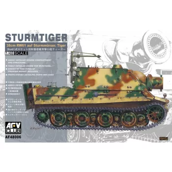 Afv-Club - Sturmtiger 38cm RW61 auf Sturmmörser