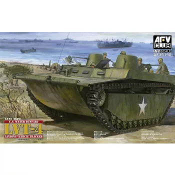   Afv-Club - US Water Buffalo LVT-4 Landing Vehicle Tracked Late Type