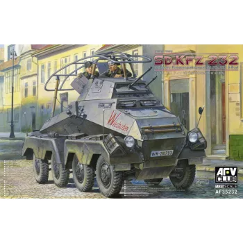 Afv-Club - SD.KFZ.232 Schwere Panzerspähwagen 8 Rad