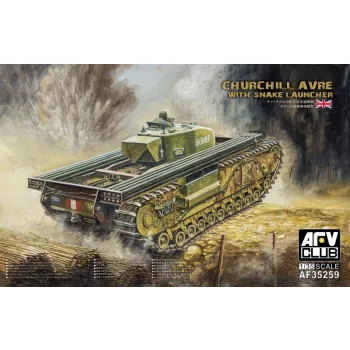 Afv-Club - Churchill avre with snake launcher