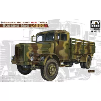 Afv-Club - German Military Truck Bussing NAG L4500A