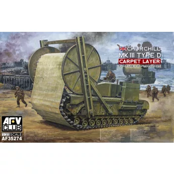 Afv-Club - Churchill Carpet Layer (Type D) Mark II