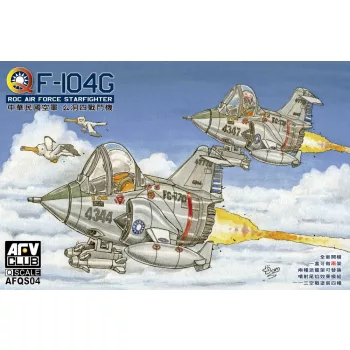 Afv-Club - Q F-104G Starfighter  2 Kits