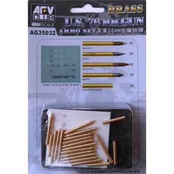 AFV-Club - US 76mm Gun Ammo