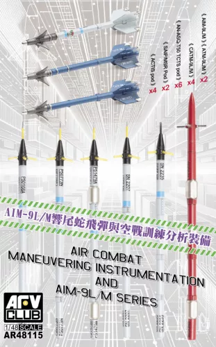 AFV-Club - Air combat maneuvering instrumentation +AIM-9L/M
