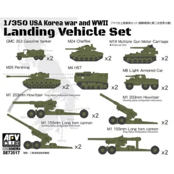 AFV-Club - Landing Vehicle Set 2 (Korea War & WW2)
