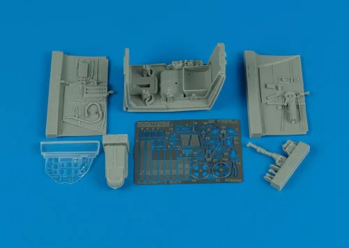 Aires - Bf 109 K cockpit set für Hasegawa Bausatz