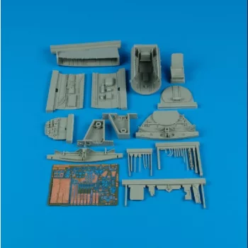 Aires - 1/32 Me 262A Schwalbe cockpit & wheel bay