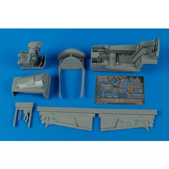 Aires - F-8E/H Crusader cockpit set für Trumpeter Bausatz