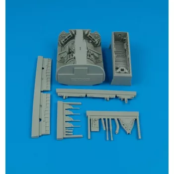Aires - F-8 Crusader wheel bay Für Trumpeter Bausatz
