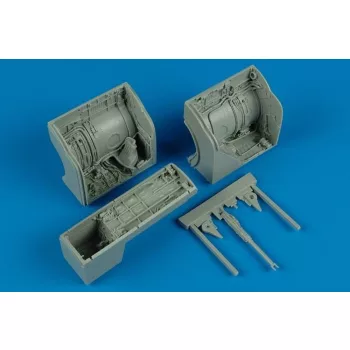 Aires - MiG-23 Flogger wheel bay for Trumpeter