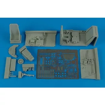 Aires - Bf 109F-2/F-4 early cockpit set (HAS)