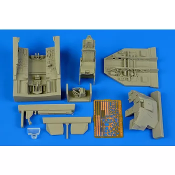 Aires - F-117A Nighthawk cockpit set f.Trumpeter