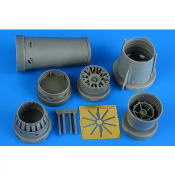   Aires - 1/32 MiG-21MF fighter bomber fishbed J exhaust nozzle - op. for TRUMPETER kit