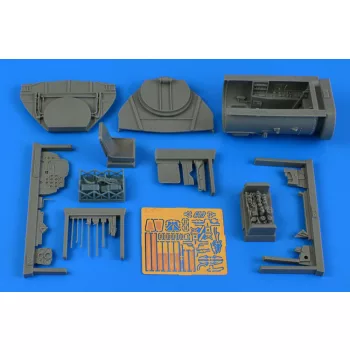 Aires - Me 262A-1a/A-2a cockpit set