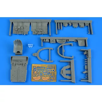 Aires - Macchi C.205V serie I cockpit set ITALERI