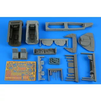 Aires - Me 262B-1a cockpit set REVELL