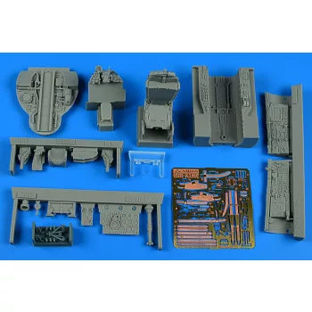   Aires - MiG-21MF Fishbed J cockpit set - early v. for Trumpeter