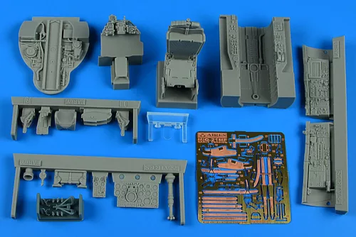 Aires - MiG-21MF Fishbed J cockpit set - early v. for Trumpeter