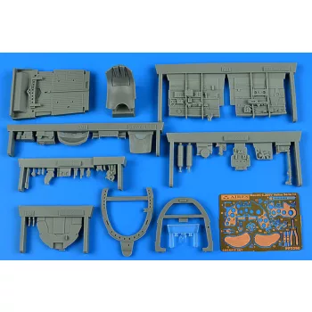   Aires - Macchi C.205V Veltro serie III cockpit set for Italeri