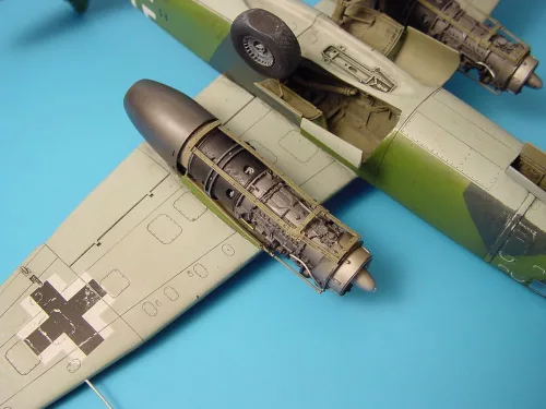 Aires - Arado Ar 234B Blitz Motor Detailset für Hasegawa Bausatz