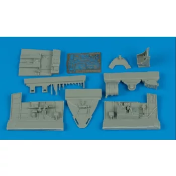 Aires - F6F-3 Hellcat Cockpit Set for Eduard