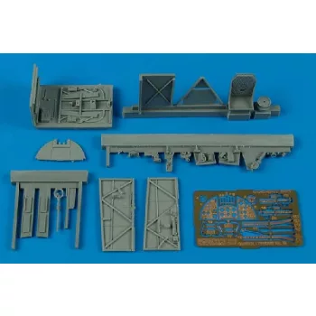   Aires - Hawker Typhoon Mk.IB car door Cockpit set for Hasegawa