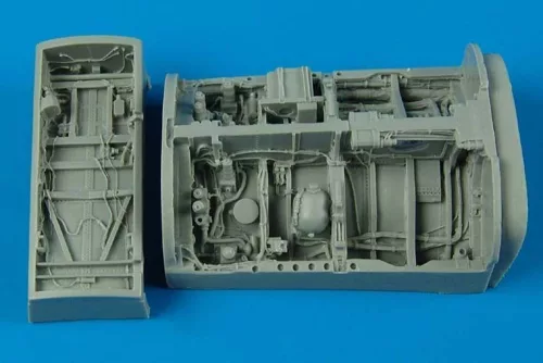Aires - Mitsubishi F-2A/B wheel bays für Hasegawa Bausatz
