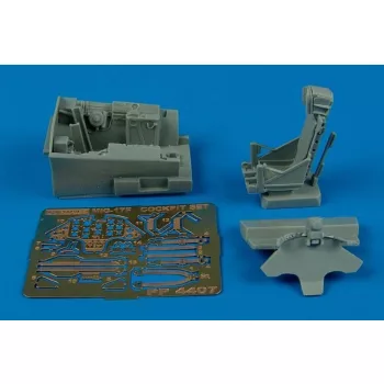 Aires - MiG-17F cockpit set Für Hobby Boss Bausatz