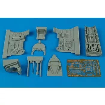 Aires - Spitfire Mk. V cockpit set for Hasegawa