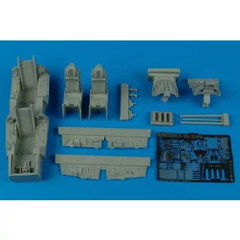 Aires - F-16I Sufa cockpit set für Hasegawa Bausatz