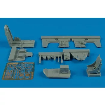 Aires - P-400 Airacobra cockpit set for Hasegawa