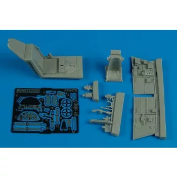 Aires - Bf 109E-3 cockpit set for Academy