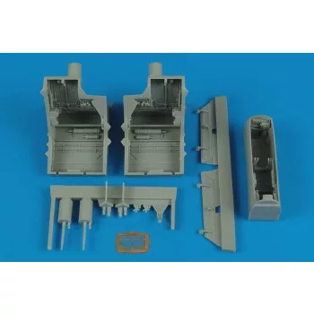 Aires - F-22A Raptor wheel bays for Hasegawa