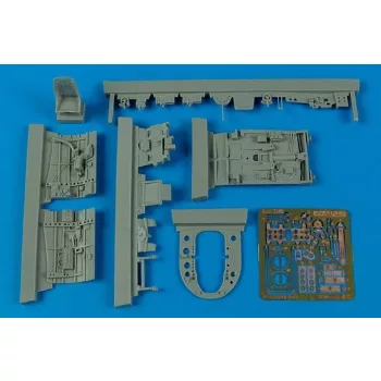Aires - A6M5 Zero cockpit set for Tamiya