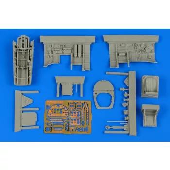 Aires - Spitfire Mk.IX cockpit set FOR Eduard