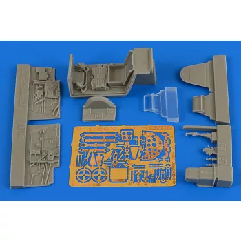 Aires - Bf 109G-6(late) cockpit set for Eduard