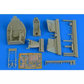 Aires - SAAB J-29 Tunnan cockpit set for pilot replicas